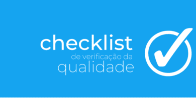 Checklist de verificação da qualidade de serviços