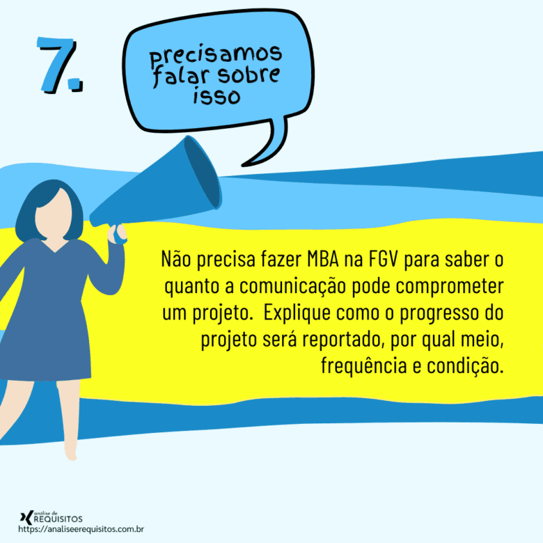 Como fazer kick off em 8 passos: 7º - Plano de comunicação do projeto