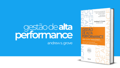 Gestão de Alta Performance' de Andrew Grove, ex-CEO da Intel, é um guia essencial para gestores, oferecendo lições práticas sobre eficiência e liderança.