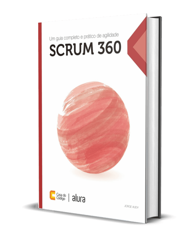 Capa do livro Scrum 360: Um guia completo e prático de agilidade por Jorge Audy