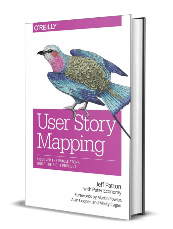User Story Mapping é um guia para priorizar funcionalidades com foco no usuário.